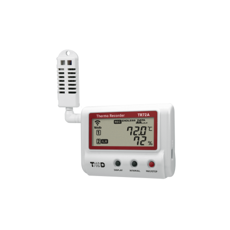 Temperature and Humidity datalogger TR72A