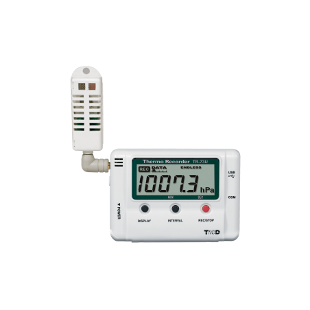 Barometric Pressure, Temperature and Humidity datalogger TR-73U
